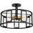 Alliona Glass Semi Flush Mount