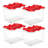 Wooden Open Shelf Bookcase - 3-Tier Floor Standing Display Cabinet Rack With Legs, 5 Cubes Bookshelf-714967569