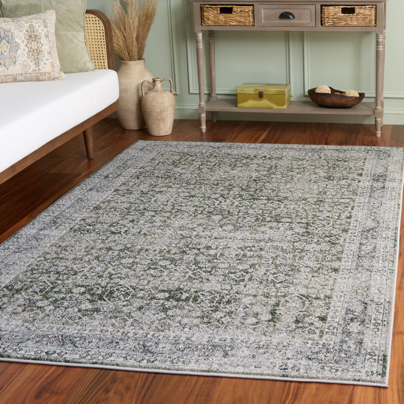 Koltyn Vintage Tabriz Performance Oriental Rug, Rectangle 5'1" x 7'6"