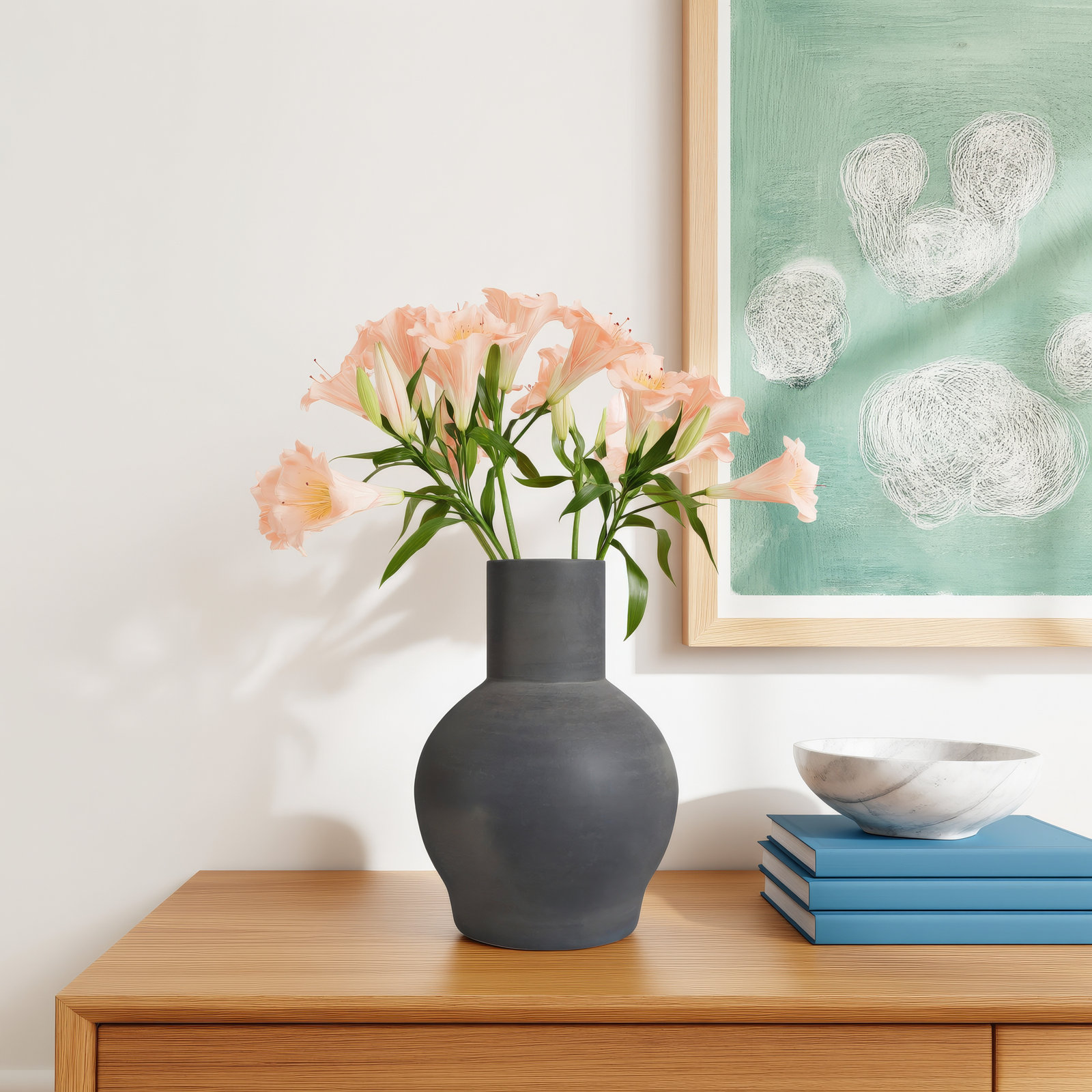 Joffrey 12.5'' Terracotta Table Vase