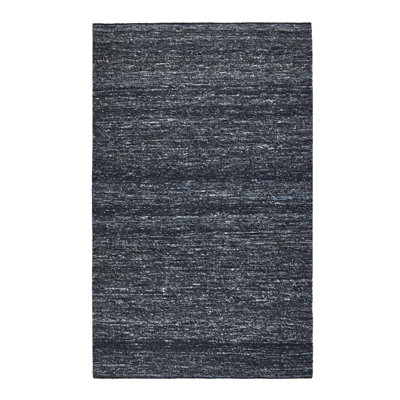 Havasu Handwoven Performance Deep Blue Fabric Rug