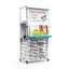 Chariot modulaire 9 compartiments avec bacs