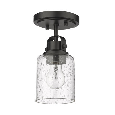 Tyringham Glass Semi Flush Mount