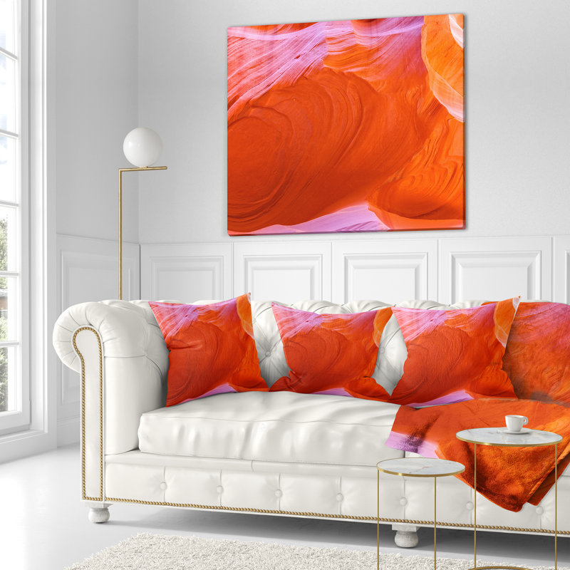 Coussin Antelope Canyon, 16 po x 1 po, Coussin décoratif