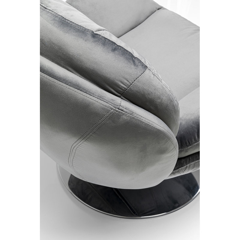 Cosy swivel chair, Grey