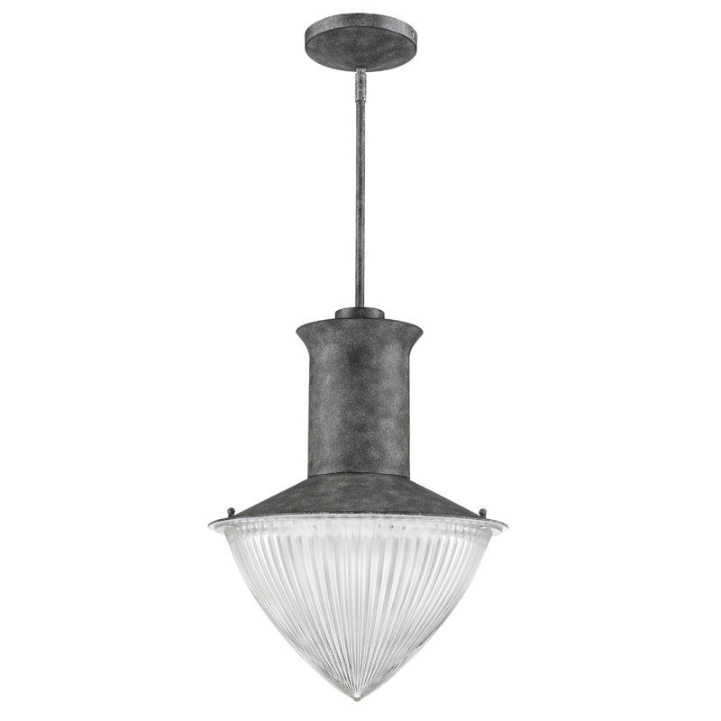 Luminaire suspendu géométrique 1 lumière Badita, Blanc