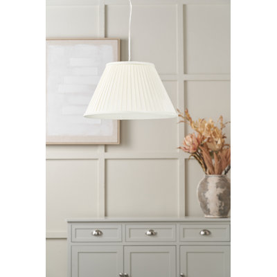 Silk Pleated Empire Shade