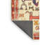 Tapis beige / rouge Haugland-1832202903