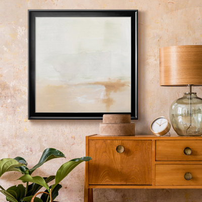 «Smudged Horizon II», reproduction encadrée de qualité supérieure - prête à être accrochée
