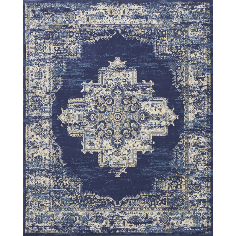 Skender Oriental Indoor Rug, Rectangle 7'10" x 9'10"