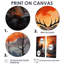 Silhouette de cerf audacieux - ensemble d'art mural moderne de 2-1416757137-1416757165-1416757166