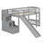 Loft Bed With Stairway And Slide-1338450476