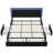 Athanasius Storage Platform Bed with Leather Upholstered Adjustable Headboard and LED Lights-1348519633-1356800846