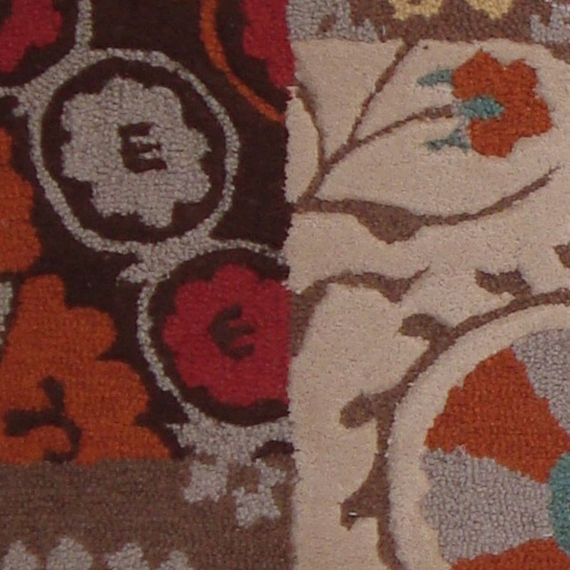 Wool Geometric Indoor Rug