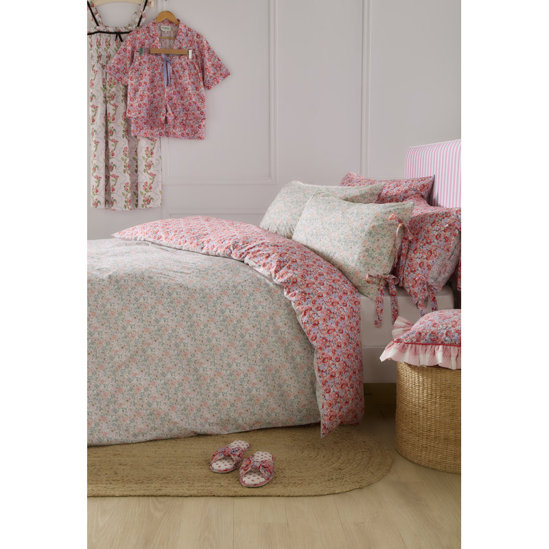 Ditsy Archive Bedset, Single Duvet Cover + 1 Pillowcase