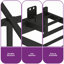 96cm Height Bed Frame with LED Headboard No Box Spring Needed-1867916873-1867916879