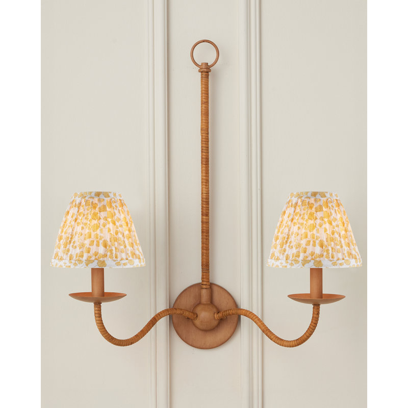 Maiden Fern Empire Chandelier Shade, Yellow