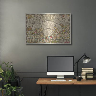  «Play Cartes» par Wild Apple Portfolio, art mural en métal