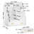 Kids Bookshelf With 2 Storage Drawers, Front-Facing Children's Bookcase And Toy Organizer, Multi-Tier Reading Shelf For Toddlers, Playroom, Bedroom, Or Nursery - White