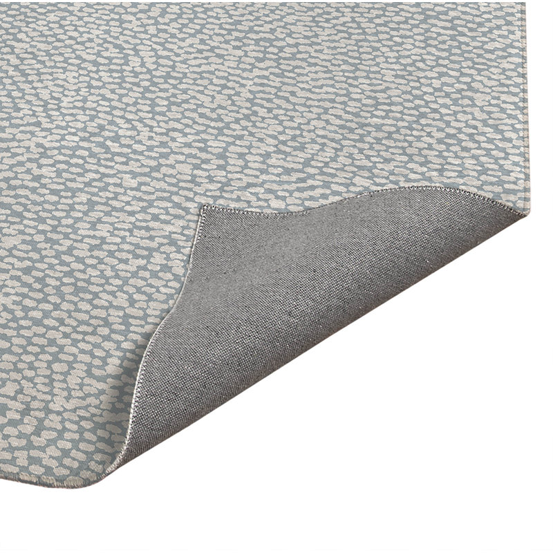 Tapis de bureau léger Twinkle Splat, L 5 pi x L 3 pi, Bleu ardoise