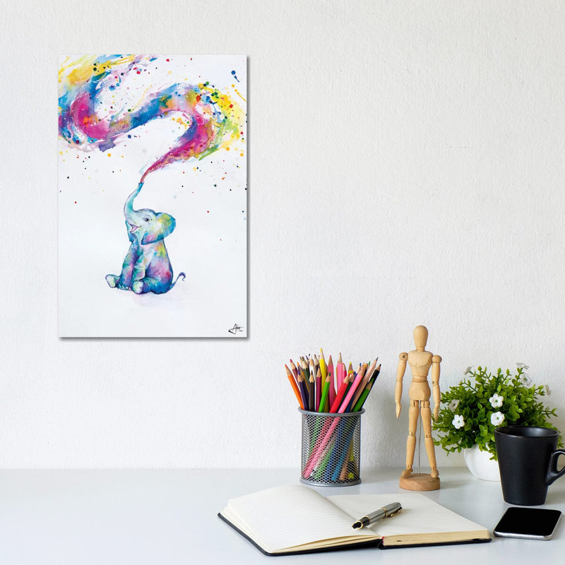 Spring by Marc Allante - Print on Canvas, 20.32 cm H x 30.48 cm W, Wrapped Canvas