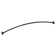 Moen 54-Inch to 72-Inch Adjustable Length Fixed Mount Single Curved Shower Curtain Rod