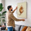 Tiger Cub at Play Boho 1 Piece Wrapped Canvas Wall Art-1777054032-1777054047