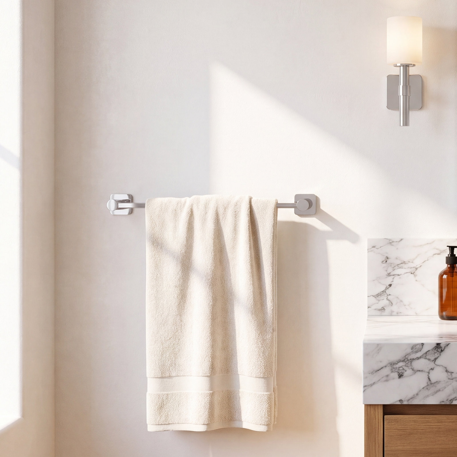 Parallel Pivoting Toilet Paper Holder, Polished Chrome