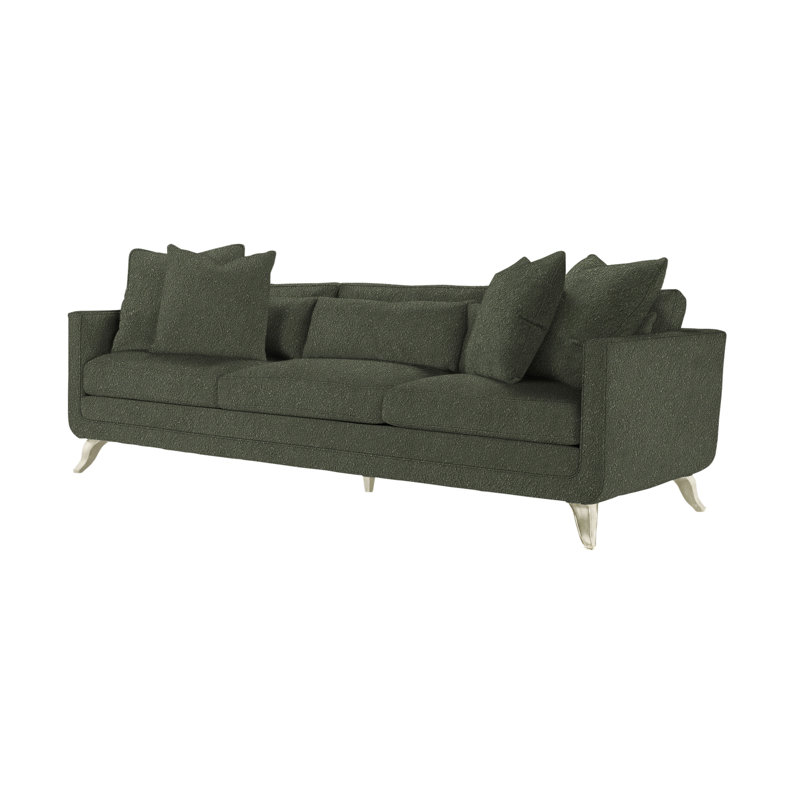 Tatum Sofa, Rise Fern (Performance fabric) 1357-34, Salted White