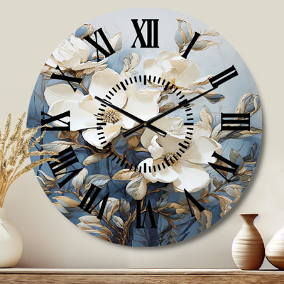 Horloge murale Magnolias - Magnolias