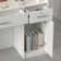 47.2'' W Rectangular Wood Reception Desk With Drawers And Cabinet