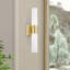 Cailum 2 Light Frosted Dimmable Vanity Light-2124124861