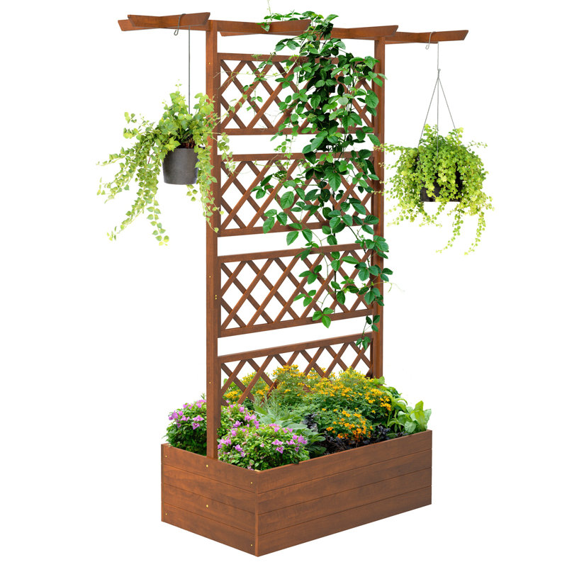 Sareth Wood Planter Box