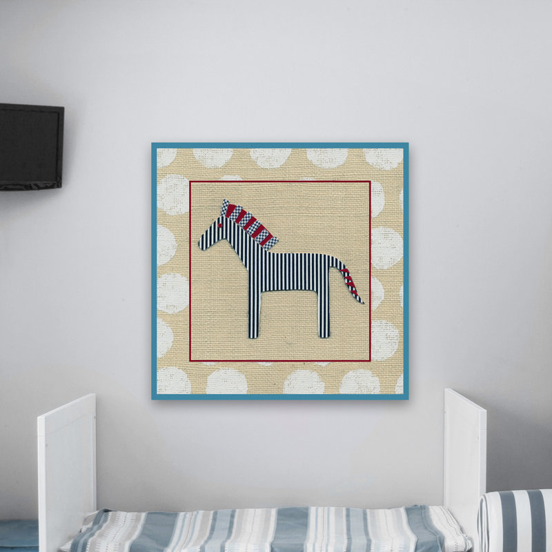 Parvin Katherines, reproduction de zèbre sur toile tendue, H 12 po x l 12 po x P 1,5 po