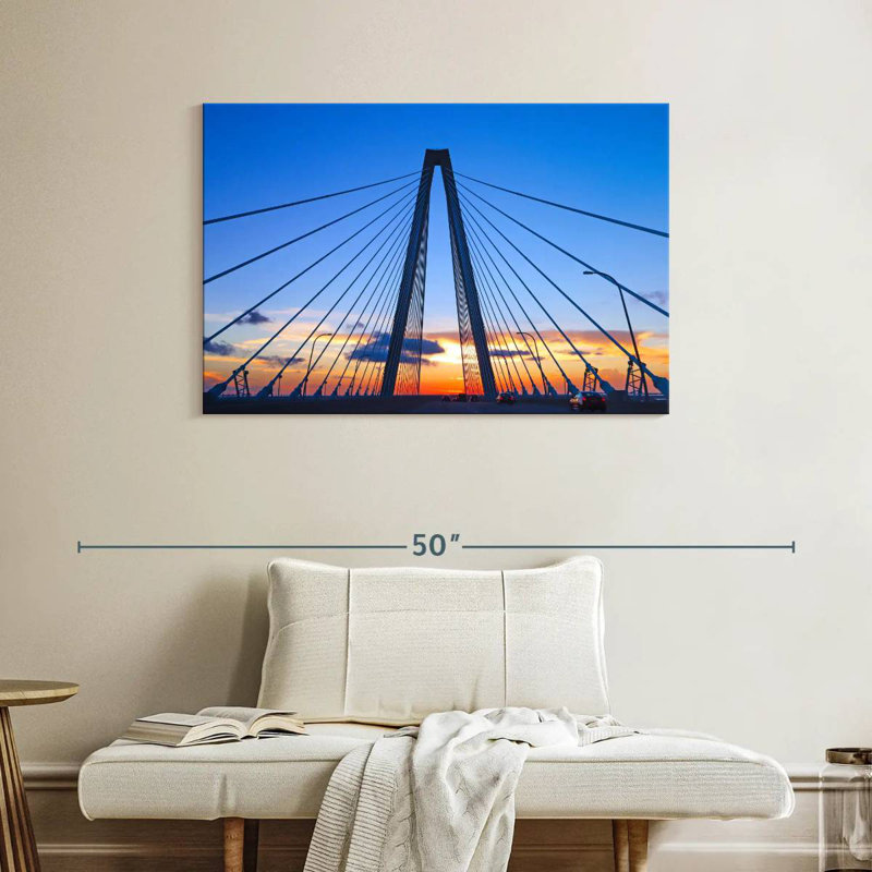Lilie Ravenel Bridge Tower, H 26 po x l 39 po