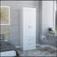 Armoire Alabama, une grande armoire, deux tiroirs-1605689514