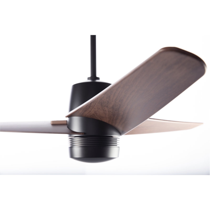 Velo Downrod Ceiling Fan, Handheld Remote Control, Mahogany, Dark Bronze