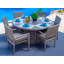Ensemble de patio complet en rotin 16 pièces avec coussins Yussuf-1716601749
