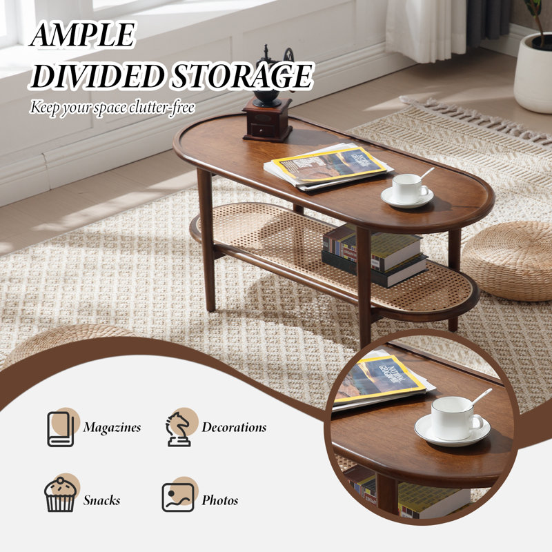 Solid Wood Coffee Table