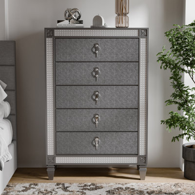 Mukadder 5-Drawer Chest