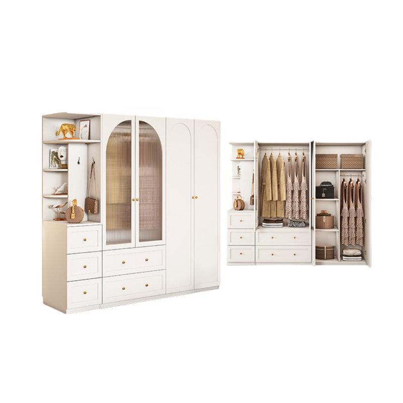 Garde-robe de luxe simple et légère