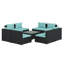 Leovigildo 8 - Person Seating Group with Cushions-555331780-555331786