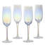 Rainbow Champagne 207ml Glass Flute