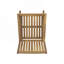 Chaise berçante d'extérieur en bois