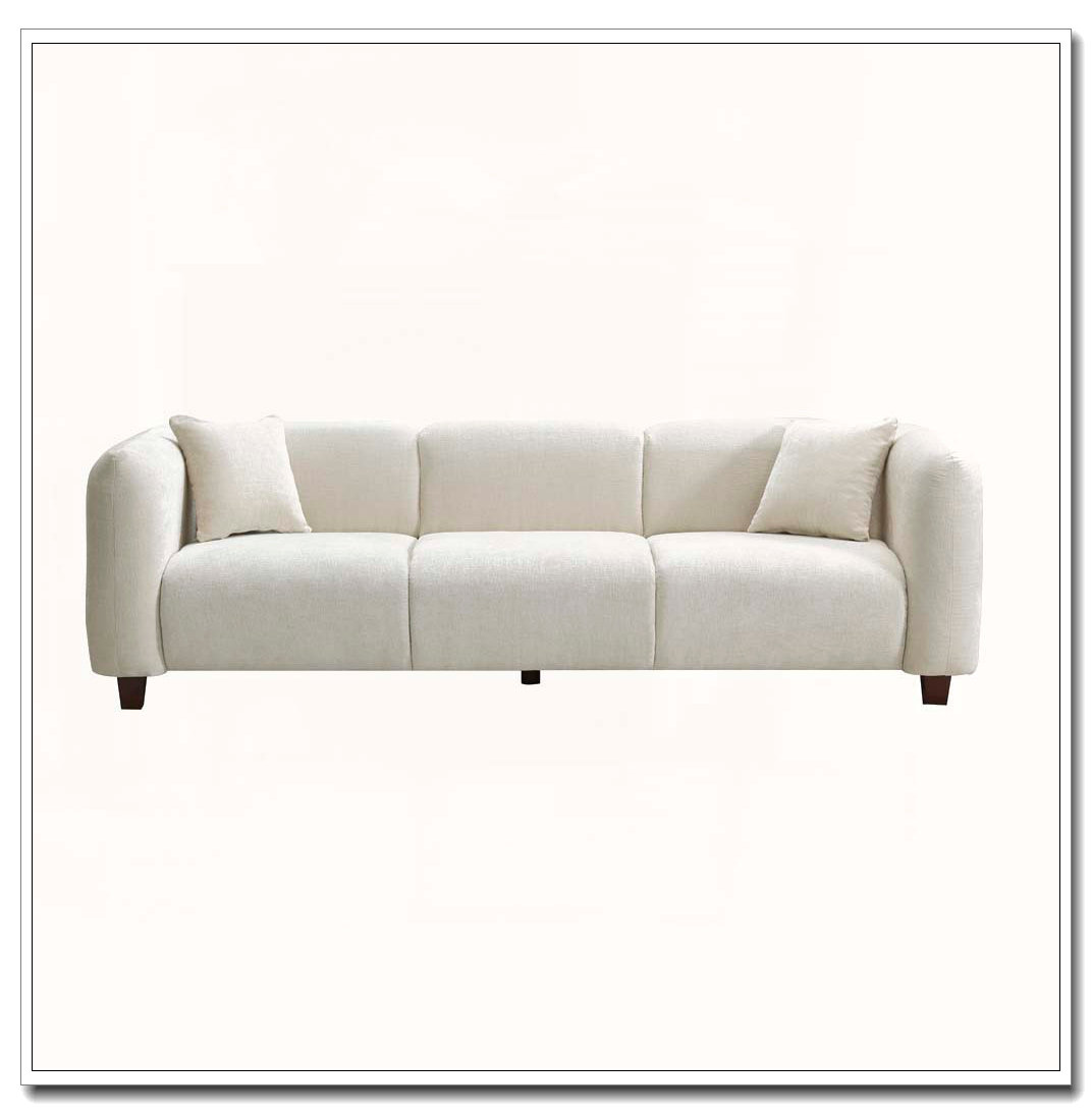 Latitude Run® 87 In. 3 Seater Modern Upholstered Velvet Sofa | Wayfair