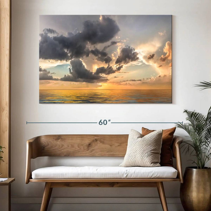 Coucher de soleil Gillard Heavenly, H 34 po x l 51 po