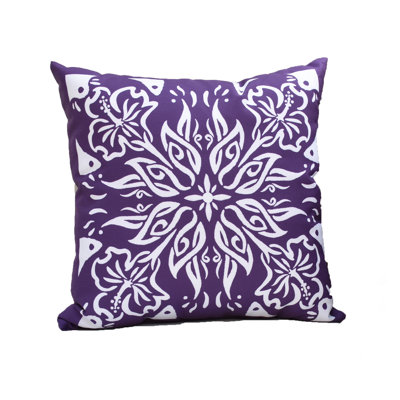Cuban Flare Outdoor Square Pillow Cover & Insert