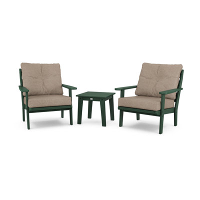 Lakeside 3-Piece Deep Seating Chair Set