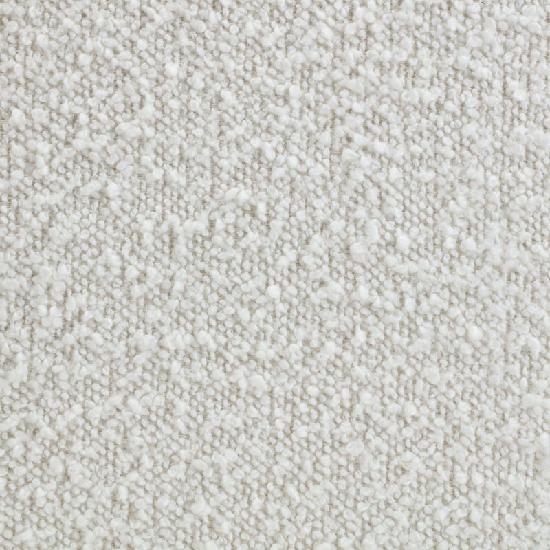 Aliziah Boucle Upholstered Counter Chair White, White