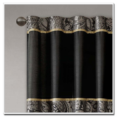 Jacquard Curtain Panel Pair(2 Pcs Window Panels)